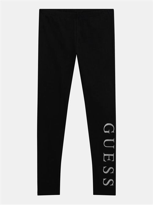 leggings girl black GUESS | J93B11K82K0/JBLK